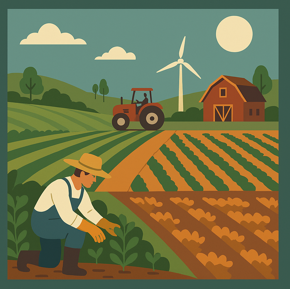 Juntos podemos contruir um campo mais verde e próspero!